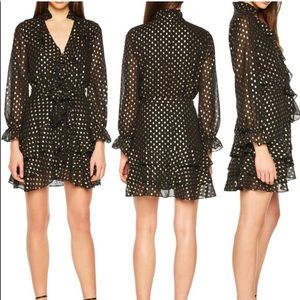 Bardot Spot shirt dress Size 10 / L